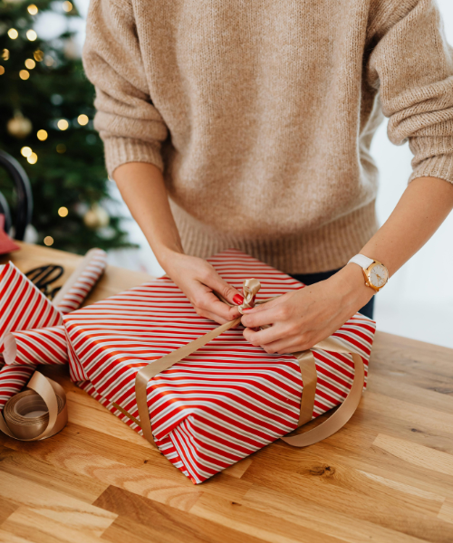 Premium gift wrapping service